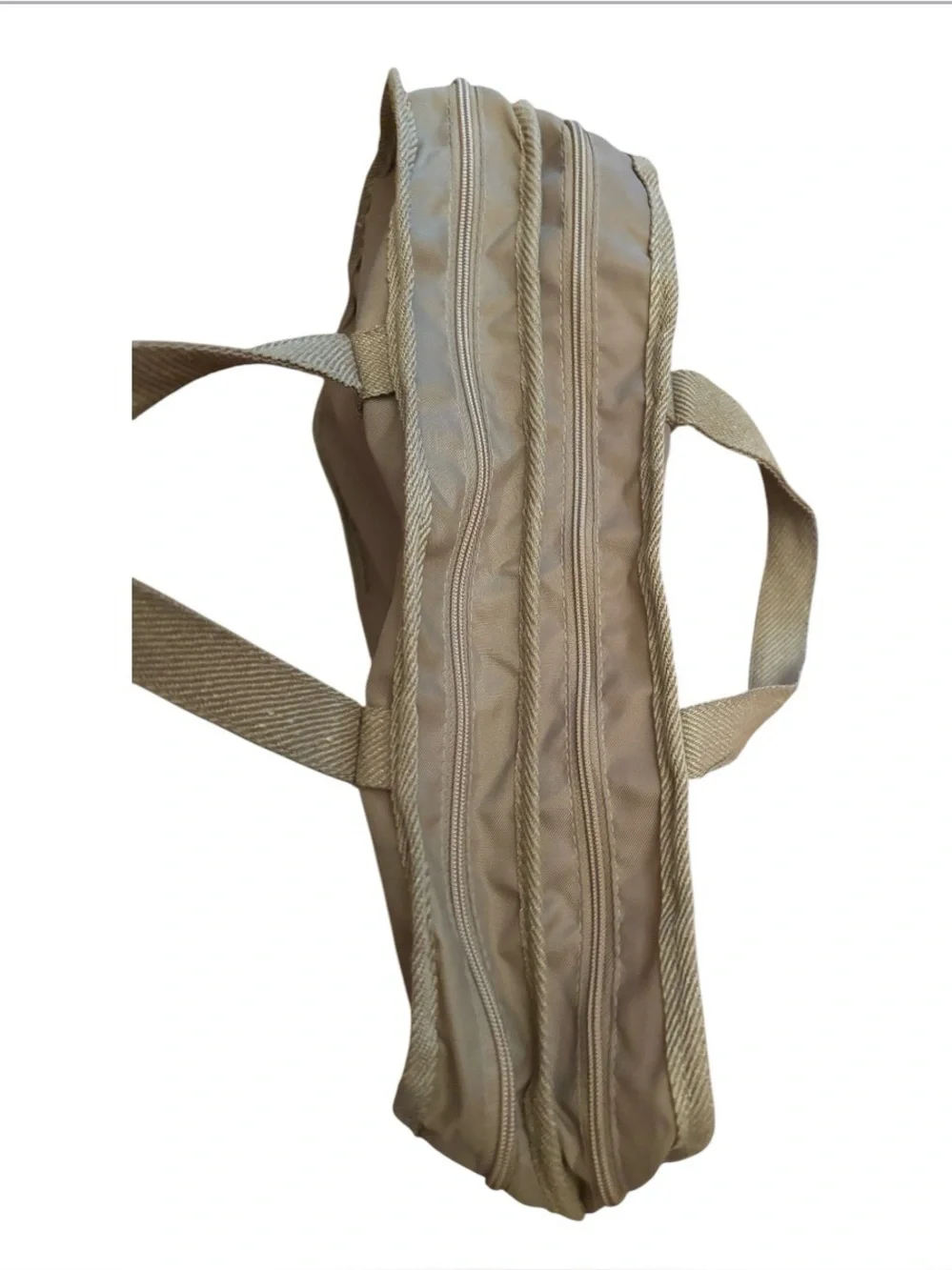 Ms. Magazine | Tan Lightweight Travel Satchel Simple Eco Friendly Bag Collectors